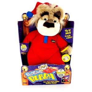 Vintage 1997 Tyco Talking Bedtime Bubba Bear Plush Doll New Open Box PLEASE READ